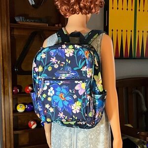 Vera Bradley backpack with laptop sleeve.